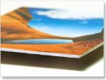 Canvas on Matboard
